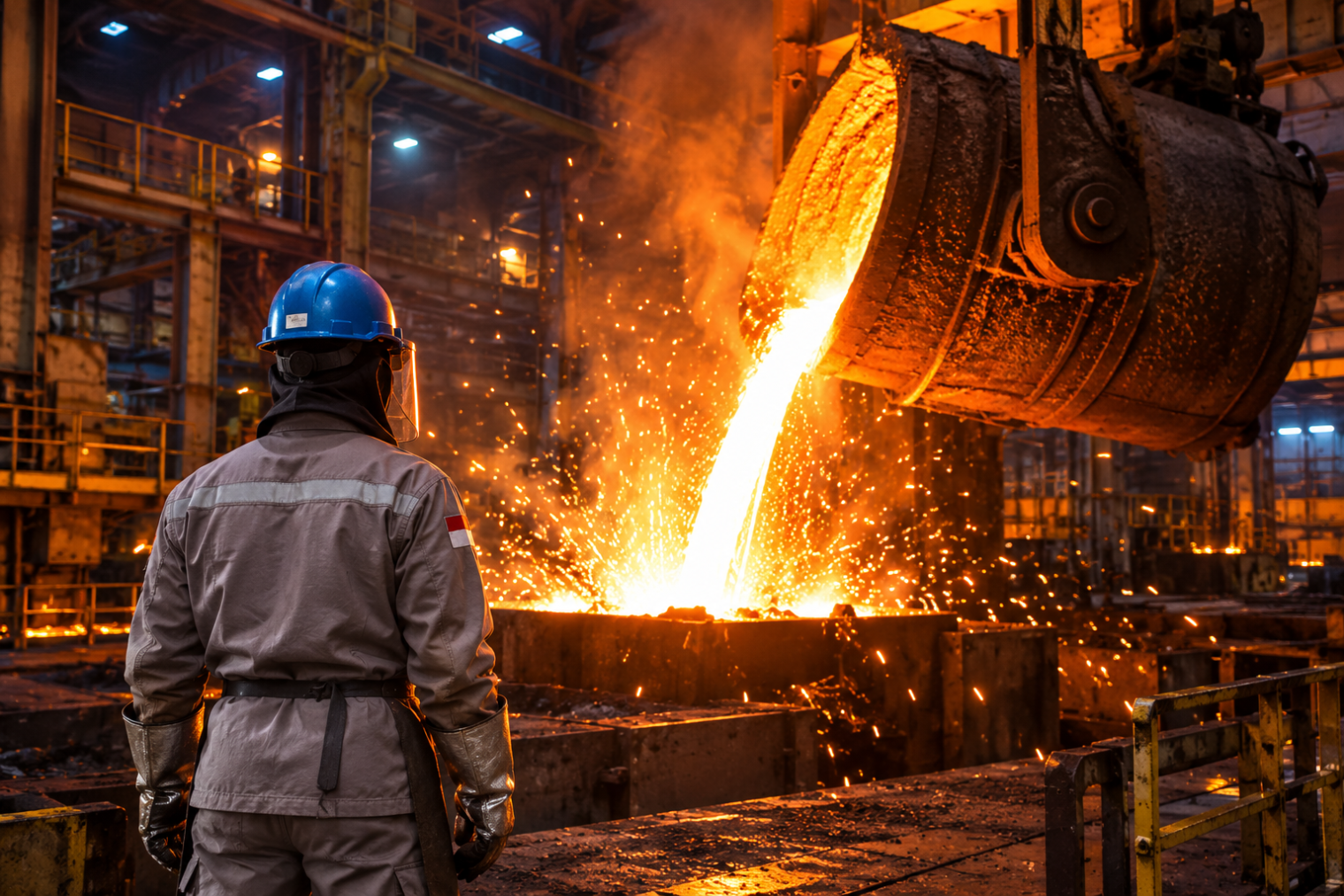 Besi Beton EAF vs Tungku Induksi: Mengapa Premium Rebar IWS Dibuat dengan EAF